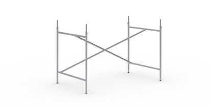 Châssis de table Eiermann 1 Basalte gris|Décalé|110 x 66 cm|Avec rallonge en hauteur (hauteur 72-85 cm)