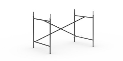 Châssis de table Eiermann 1 Noir|Décalé|110 x 66 cm|Avec rallonge en hauteur (hauteur 72-85 cm)