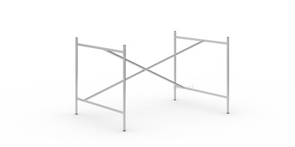 Châssis de table Eiermann 1 Argent|Décalé|110 x 78 cm|Sans rallonge en hauteur (hauteur 66 cm)