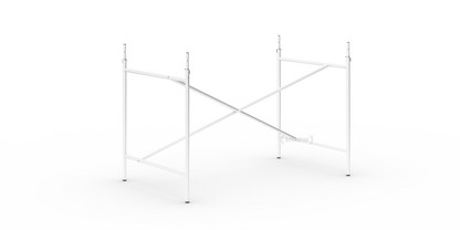 Châssis de table Eiermann 1 Blanc|Centré|110 x 66 cm|Avec rallonge en hauteur (hauteur 72-85 cm)