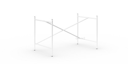 Châssis de table Eiermann 1 Blanc|Décalé|110 x 66 cm|Sans rallonge en hauteur (hauteur 66 cm)