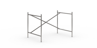 Châssis de table Eiermann 2 Acier brut|Vertical, décalé  |100 x 66 cm|Sans rallonge en hauteur (hauteur 66 cm)