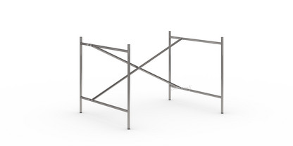 Châssis de table Eiermann 2 Acier brut|Vertical, décalé  |100 x 78 cm|Sans rallonge en hauteur (hauteur 66 cm)