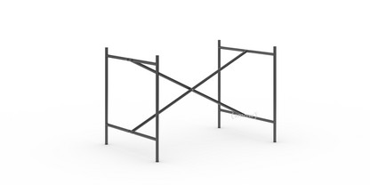 Châssis de table Eiermann 2 Noir|Vertical, centré  |100 x 66 cm|Sans rallonge en hauteur (hauteur 66 cm)