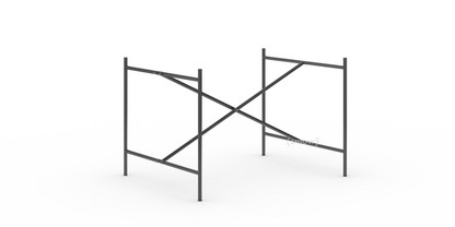 Châssis de table Eiermann 2 Noir|Vertical, centré  |100 x 78 cm|Sans rallonge en hauteur (hauteur 66 cm)