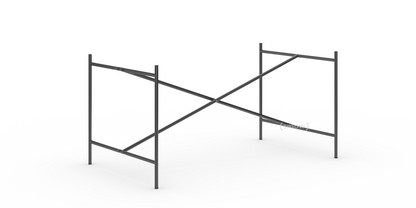 Châssis de table Eiermann 2 Noir|Vertical, centré  |135 x 78 cm|Sans rallonge en hauteur (hauteur 66 cm)