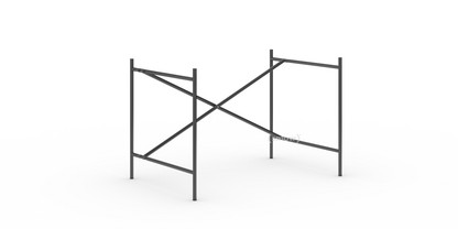 Châssis de table Eiermann 2 Noir|Vertical, décalé  |100 x 66 cm|Sans rallonge en hauteur (hauteur 66 cm)