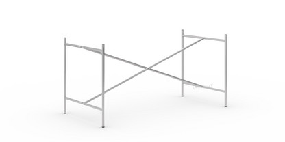 Châssis de table Eiermann 2 Argent|Vertical, centré  |135 x 66 cm|Sans rallonge en hauteur (hauteur 66 cm)