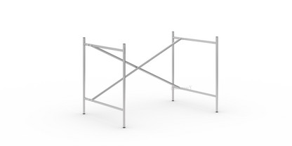 Châssis de table Eiermann 2 Argent|Vertical, décalé  |100 x 66 cm|Sans rallonge en hauteur (hauteur 66 cm)