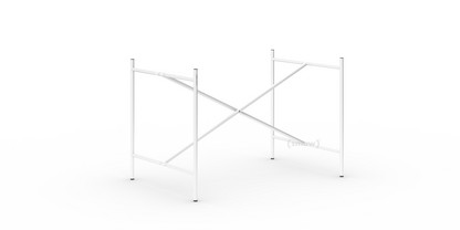 Châssis de table Eiermann 2 Blanc|Vertical, centré  |100 x 66 cm|Sans rallonge en hauteur (hauteur 66 cm)