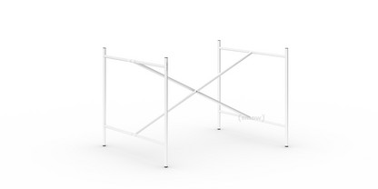 Châssis de table Eiermann 2 Blanc|Vertical, centré  |100 x 78 cm|Sans rallonge en hauteur (hauteur 66 cm)