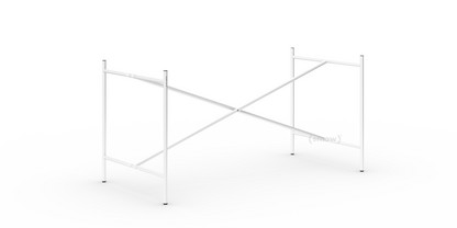 Châssis de table Eiermann 2 Blanc|Vertical, centré  |135 x 66 cm|Sans rallonge en hauteur (hauteur 66 cm)