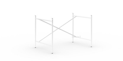 Châssis de table Eiermann 2 Blanc|Vertical, décalé  |100 x 66 cm|Sans rallonge en hauteur (hauteur 66 cm)