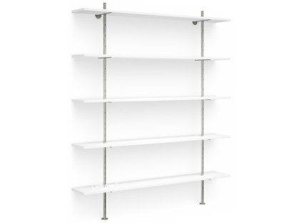 Étagère Eiermann Mélaminé blanc|200 cm|238 cm