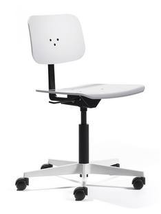 Chaise de bureau Mr. Square Blanc RAL 9010