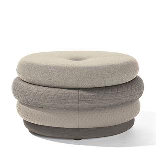 Pouf Fat Tom 4 coussins, sans pieds|Beige