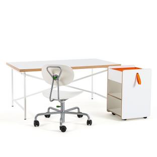 Set rentrée scolaire : bureau enfant Eiermann + chaise + caisson 