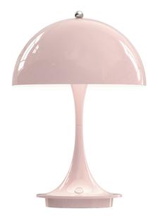 Lampe Panthella 160 Portable Rose pâle