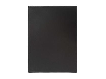 Tapis en cuir pour USM Haller Au top|39,5 x 50 cm (Caisson roulant)|Noir graphite