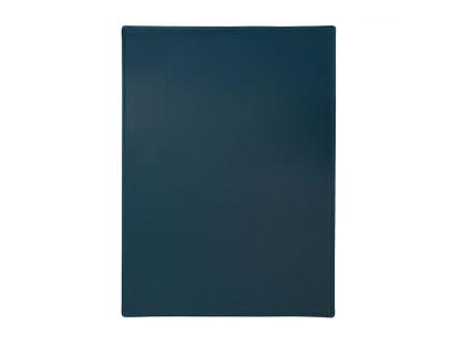 Tapis en cuir pour USM Haller Au top|39,5 x 50 cm (Caisson roulant)|Pétrole