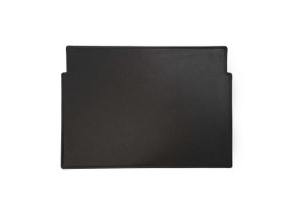 Tapis en cuir pour USM Haller Rabat de porte intérieur|50 x 35 cm|Noir graphite