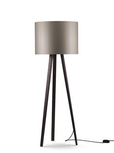 Luca Stand Moyen (H 140 cm)|Chêne fumé|Gris