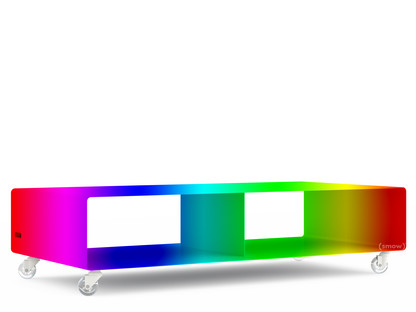 Meuble TV R 200N Bicolore   |Bicolore au choix (RAL Classic)|Roulettes transparentes