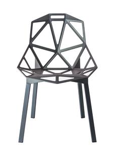 Chair_One Laqué gris-vert brillant|Gris-vert brillant (5256)