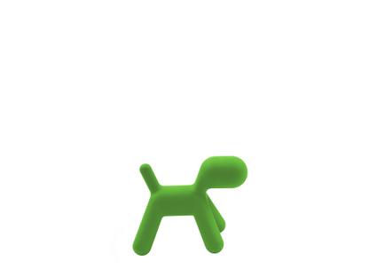 Puppy Petit (H 34,5 x L 26 x P 42,5 cm)|Polyéthylène (adapté à une utilisation en extérieur)|Vert mat (1360 C)