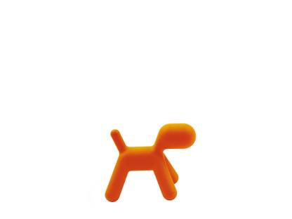 Puppy Petit (H 34,5 x L 26 x P 42,5 cm)|Polyéthylène (adapté à une utilisation en extérieur)|Orange mat (1001 C)