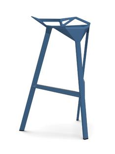 Stool_One Hauteur de l'assise pour la version bar 770 mm|Bleu brillant (5255)