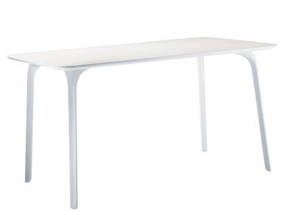 Table First L 140 x l 80 cm|Blanc