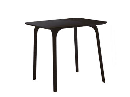 Table First L 80 x l 80 cm|Noir