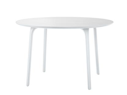 Table First Ø 120 cm|Blanc