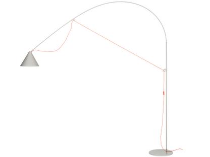 Lampadaire Ayno XL Gris soie|Orange|2700 K