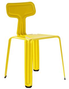 Pressed Chair Jaune zinc brillant