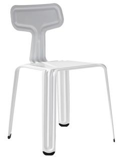Pressed Chair Blanc signalisation brillant
