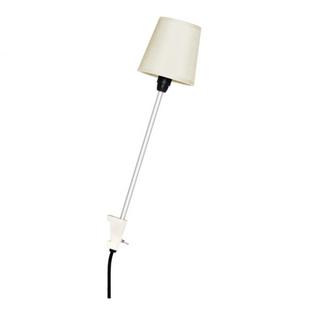 Lampe Rosi Aluminium anodisé argent|Écru