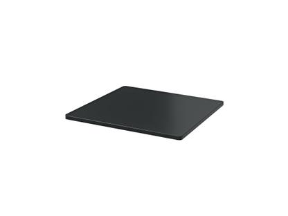 Plateau supérieur Panton Wire  Simple large (H 1,2 x L 34,8 x P 34,8 cm)|MDF Anthracite