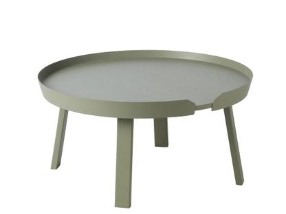 Around Coffee Table Grand (H 36 x Ø 72 cm)|Frêne vert mousse