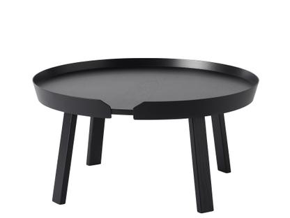 Around Coffee Table Grand (H 36 x Ø 72 cm)|Frêne noir