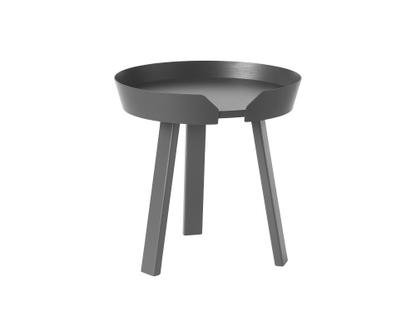 Around Coffee Table Petit (H 46 x Ø 45 cm)|Frêne anthracite