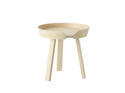 Around Coffee Table Petit (H 46 x Ø 45 cm)|Frêne naturel