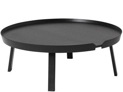 Around Coffee Table XL (H 36 x Ø 95 cm)|Frêne noir