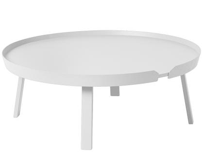 Around Coffee Table XL (H 36 x Ø 95 cm)|Frêne blanc
