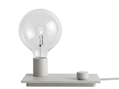 Lampe de table Control Gris - avec ampoule LED