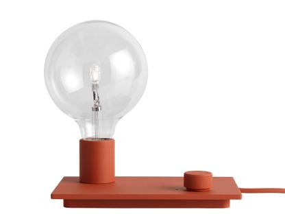 Lampe de table Control Rouge - avec ampoule LED