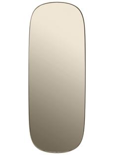 Miroir Framed  Grand|Cadre taupe / miroir teinté taupe