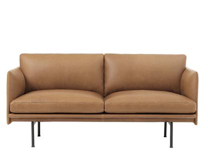 Outline Studio Sofa Cuir cognac