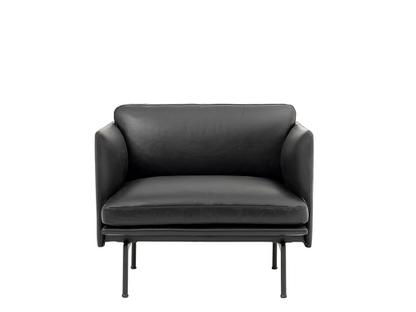 Outline Studio Chair Cuir noir